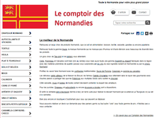 Tablet Screenshot of le-comptoir-des-normandies.fr